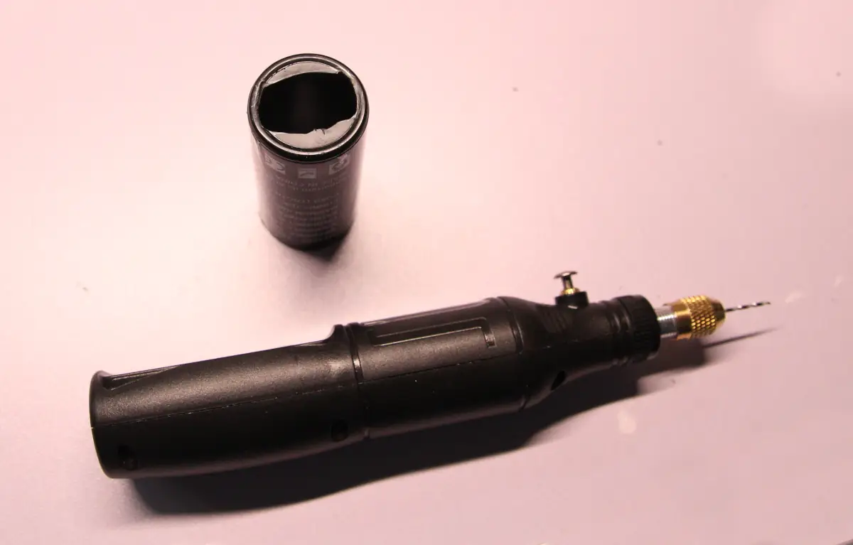 hole drilled
